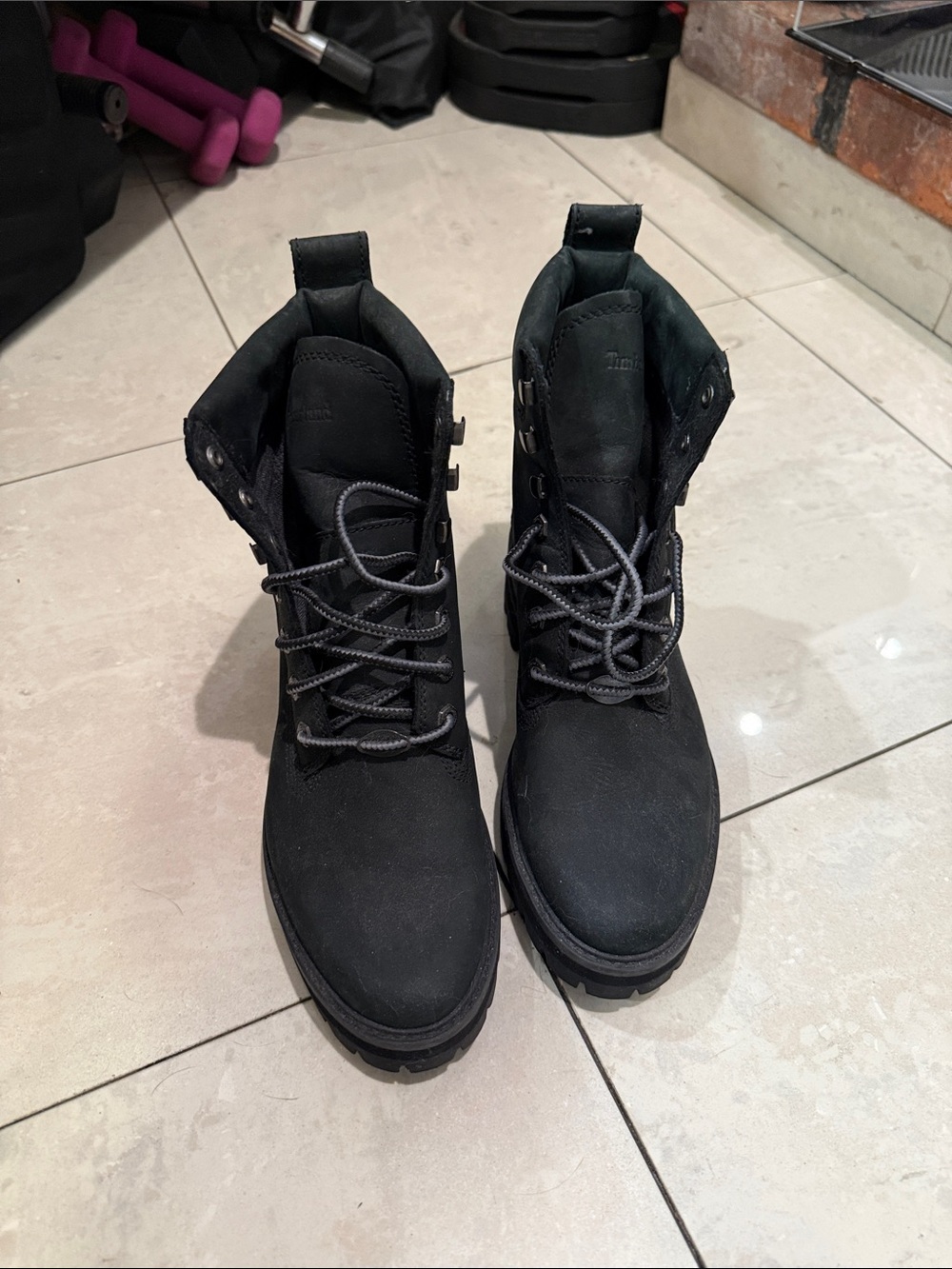 Women timberland boots size 8.5